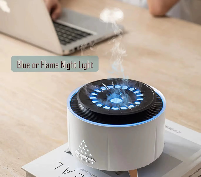 Jellyfish Essential Oil Diffuser – 350ml Aromatherapy Humidifier