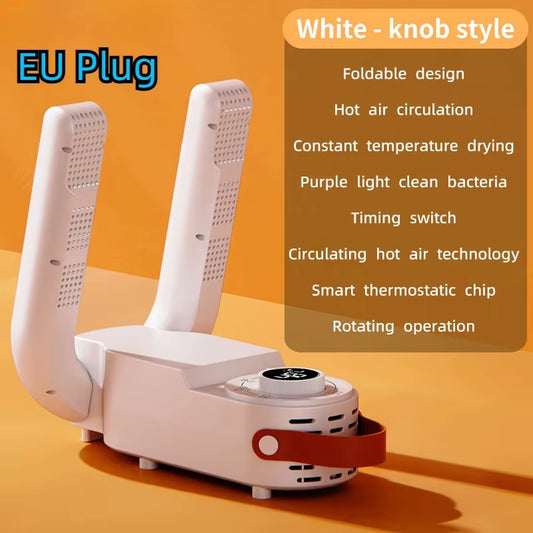 Intelligent Timer Shoe Dryer Adjustable Dryer Quick Drying Deodorizing Sterilizing Shoe Dryer Household Shoe Warmer Heater