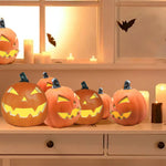 Halloween Pumpkin Lantern – LED Ghost Light Indoor & Outdoor