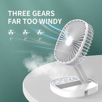 foldable mini fan