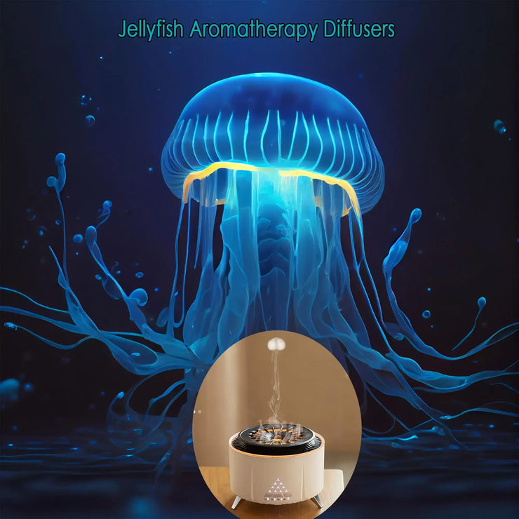 Jellyfish Essential Oil Diffuser – 350ml Aromatherapy