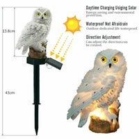 owl solar lamp